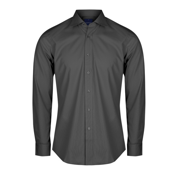 Men's Premium Poplin Business Shirt - Slim Fit  No Pocket Thumbnail